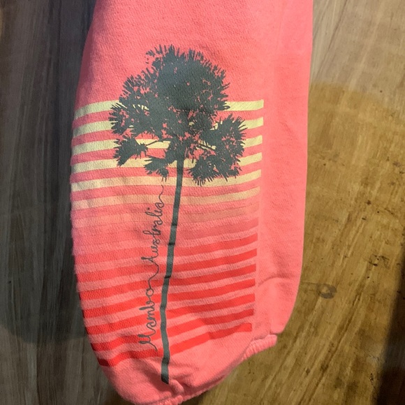 Pink ombré Mambo Australia joggers. -large - Picture 2 of 9